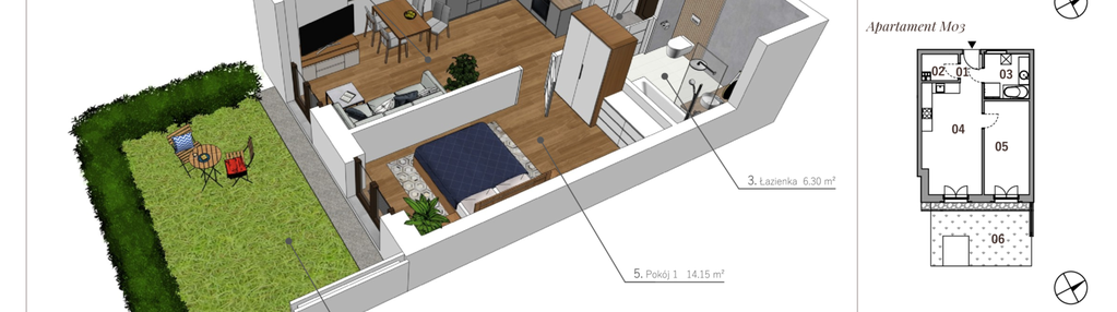 Mieszkanie w inwestycji: Przy Parku etap II