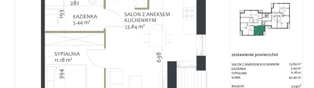 Mieszkanie w inwestycji: Sosnovia