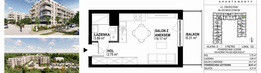 Mieszkanie w inwestycji: Nova Dworcowa