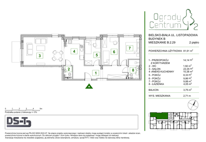 Mieszkanie w inwestycji: Ogrody Centrum 2