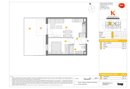 Mieszkanie w inwestycji: Apartamenty Kamieńskiego