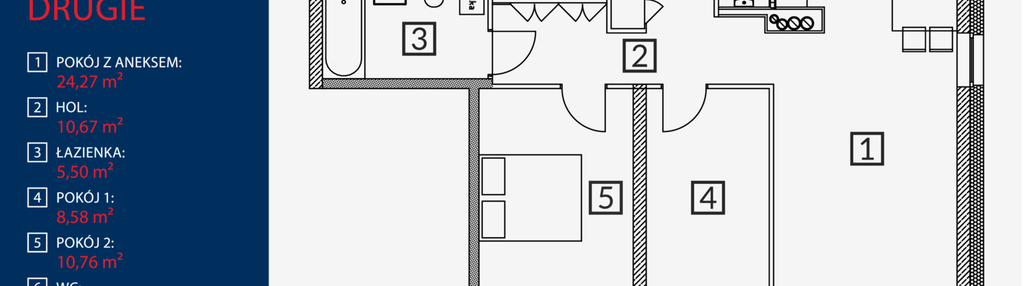 Mieszkanie w inwestycji: Tarasy Sobieskiego