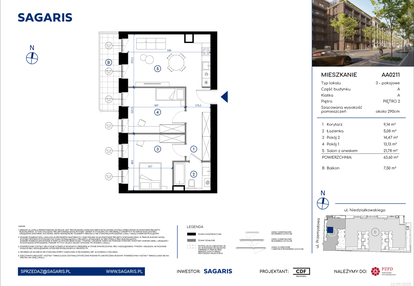 Mieszkanie w inwestycji: Niedziałkowskiego Park
