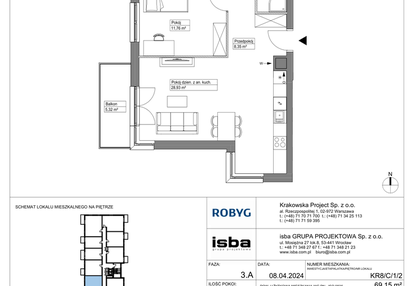 Mieszkanie w inwestycji: Apartamenty Krakowska etap VIII