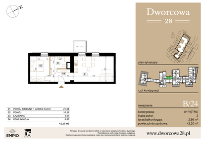Mieszkanie w inwestycji: Dworcowa 28