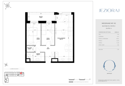 Mieszkanie w inwestycji: Jezioraj