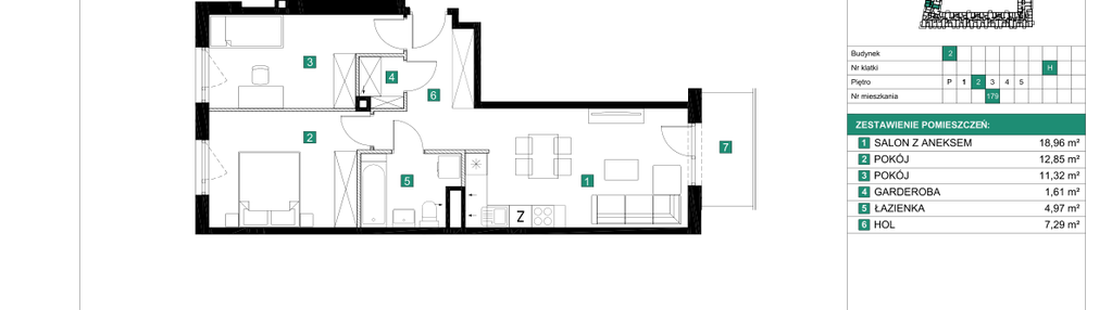 Mieszkanie w inwestycji: Osiedle Międzyleska - etap II