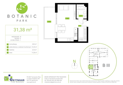 Mieszkanie w inwestycji: Botanic Park