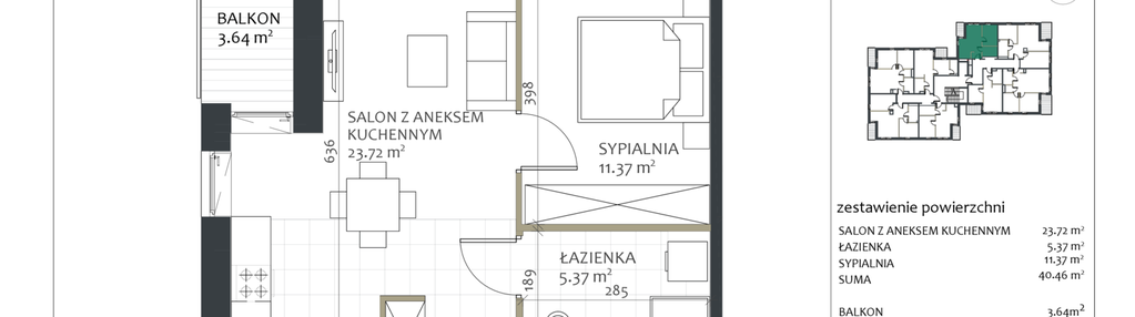 Mieszkanie w inwestycji: Sosnovia