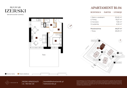 Mieszkanie w inwestycji: Bulwar Izerski