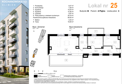 Mieszkanie w inwestycji: Osiedle Kochanowskiego - Gliwice