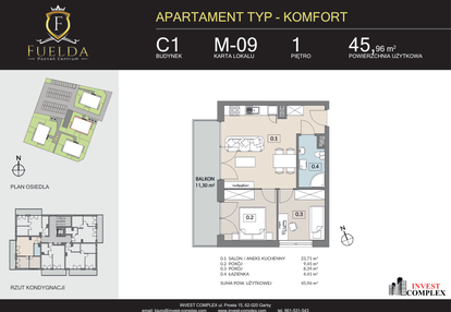 Mieszkanie w inwestycji: Fuelda