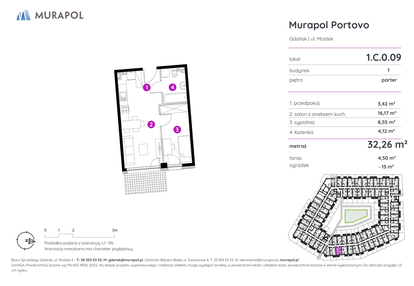 Mieszkanie w inwestycji: Murapol Portovo etap II