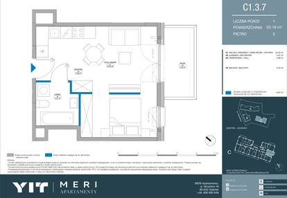 Mieszkanie w inwestycji: Meri Apartamenty