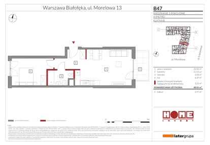 Mieszkanie w inwestycji: Przystań Żerań