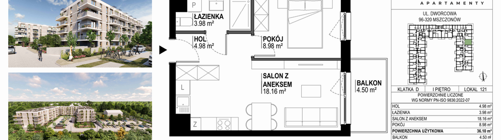 Mieszkanie w inwestycji: Nova Dworcowa