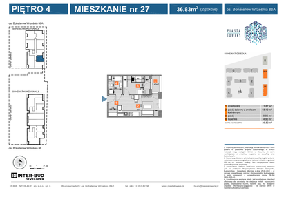 Mieszkanie w inwestycji: Piasta Towers bud. 86 i 86A