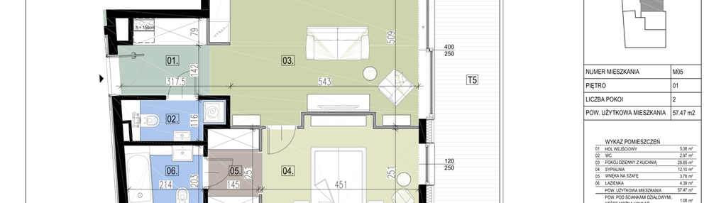 Mieszkanie w inwestycji: Apartamenty Orkana