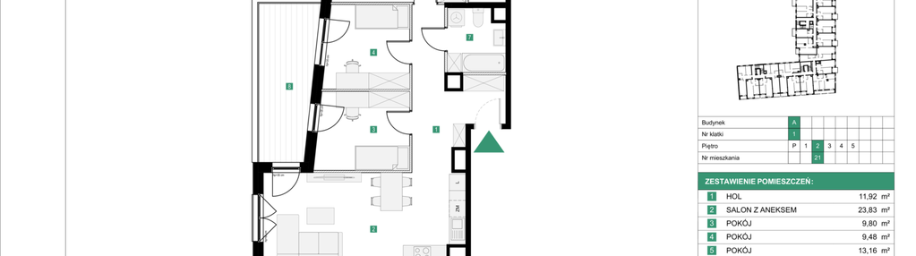Mieszkanie w inwestycji: Osiedle Międzyleska - etap III