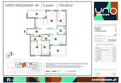 Mieszkanie w inwestycji: UNO Bemowo