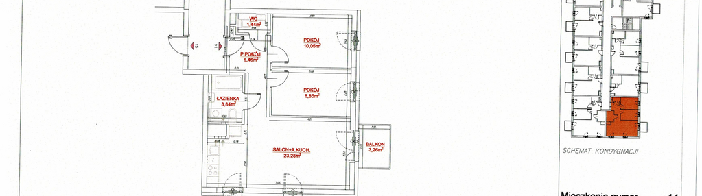Mieszkanie w inwestycji: Park Leśny Rembertów etap VIII