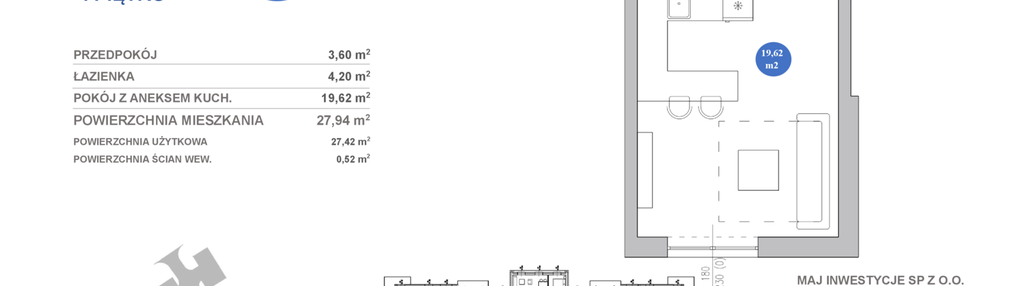 Mieszkanie w inwestycji: Osiedle Majowe 2.0 etap II