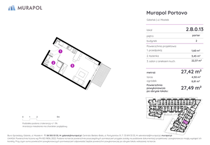 Mieszkanie w inwestycji: Murapol Portovo