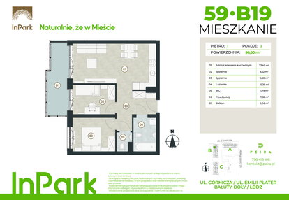 Mieszkanie w inwestycji: InPark