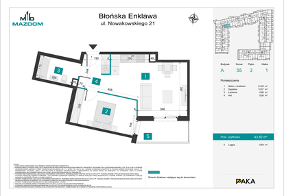 Mieszkanie w inwestycji: Błońska Enklawa