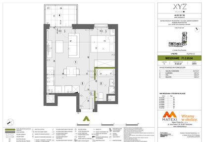 Mieszkanie w inwestycji: XYZ Place