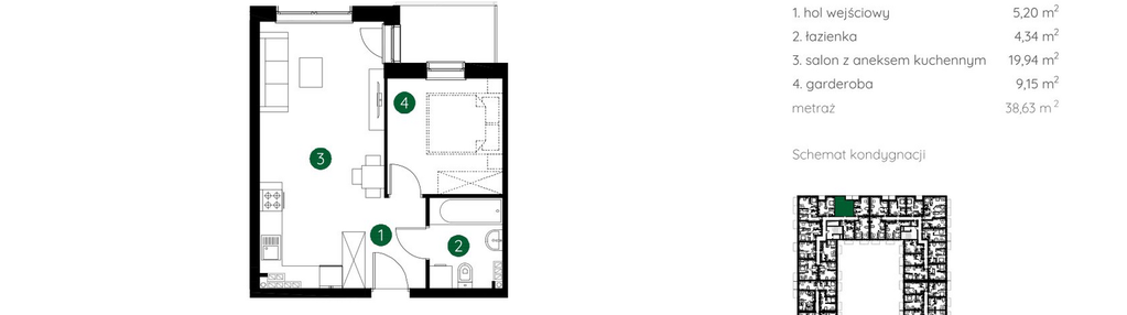 Mieszkanie w inwestycji: Murapol Gardenia