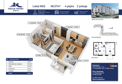 Mieszkanie w inwestycji: Nova Park etap III