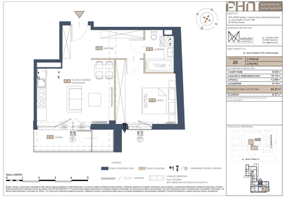 Mieszkanie w inwestycji: Apartamenty Jana Pawła 34