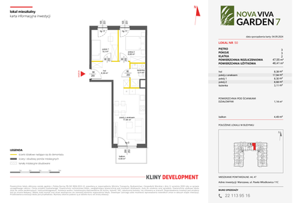 Mieszkanie w inwestycji: Nova Viva Garden 7