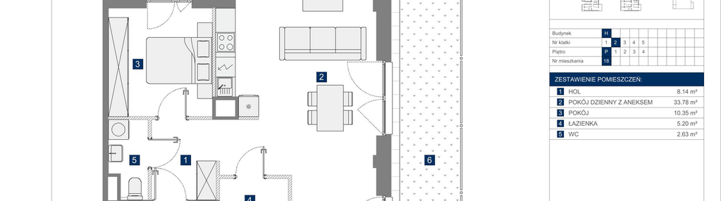 Mieszkanie w inwestycji: Apartamenty Park Matecznego Etap 2.2