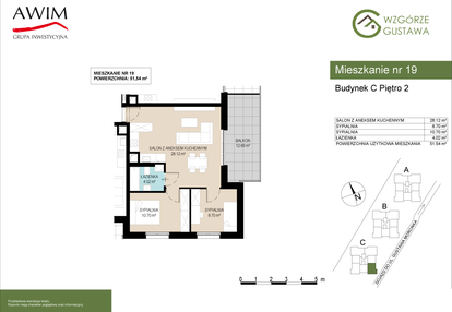 Mieszkanie w inwestycji: Wzgórze Gustawa