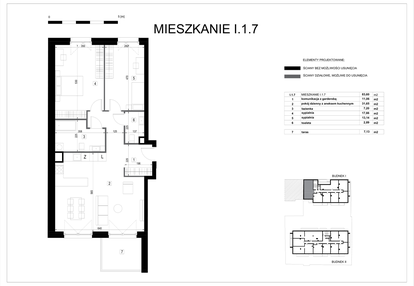 Mieszkanie w inwestycji: Pryncypalna 66