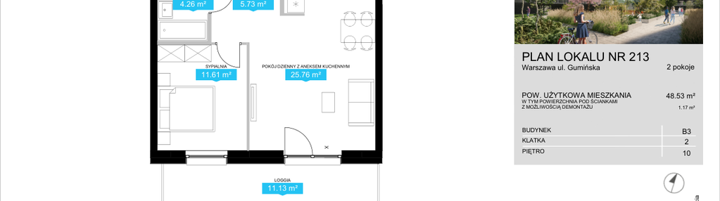 Mieszkanie w inwestycji: Stacja Wola - Etap III