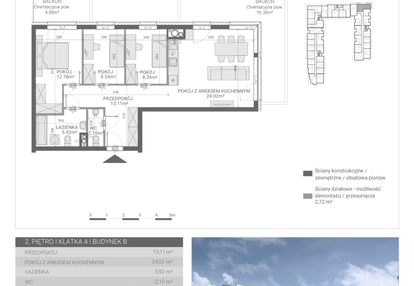 Mieszkanie w inwestycji: Osiedle Parkowa etap B