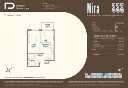 Mieszkanie w inwestycji: Mira