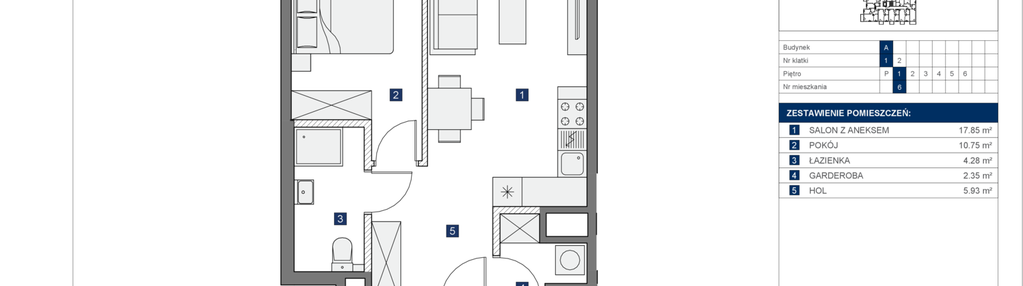 Mieszkanie w inwestycji: Osiedle Bokserska 71 etap II