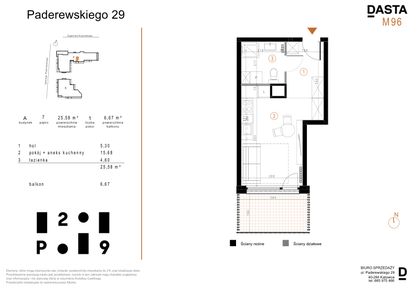 Mieszkanie w inwestycji: Paderewskiego 29