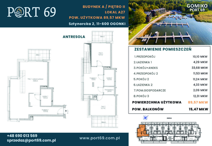 Mieszkanie w inwestycji: Port 69