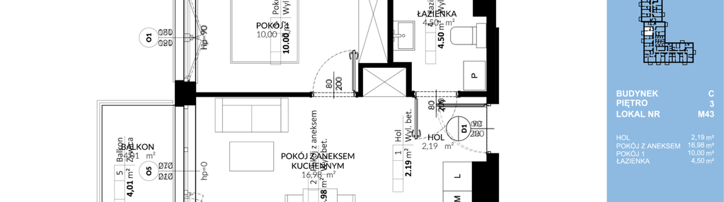 Mieszkanie w inwestycji: Triton Kampinos Klatka B i C