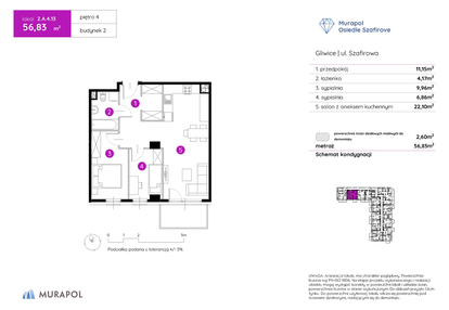 Mieszkanie w inwestycji: Murapol Osiedle Szafirove II