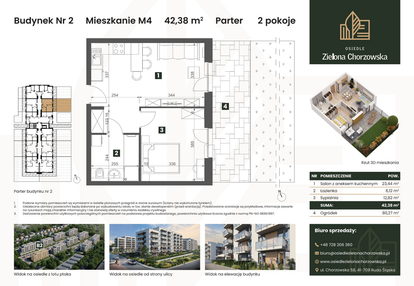Mieszkanie w inwestycji: Osiedle Zielona Chorzowska
