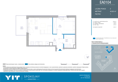 Mieszkanie w inwestycji: Spokojny Mokotów