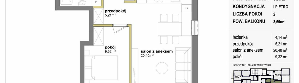 Mieszkanie w inwestycji: Międzylesie przy lesie