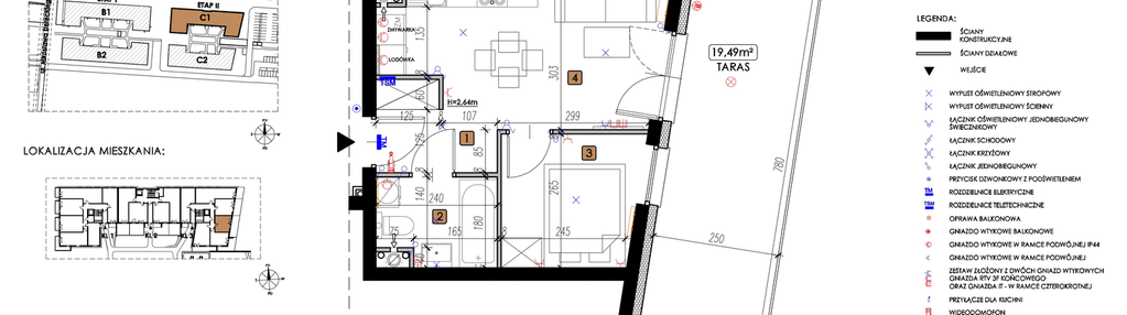 Mieszkanie w inwestycji: Koncertowe Wzgórze etap II