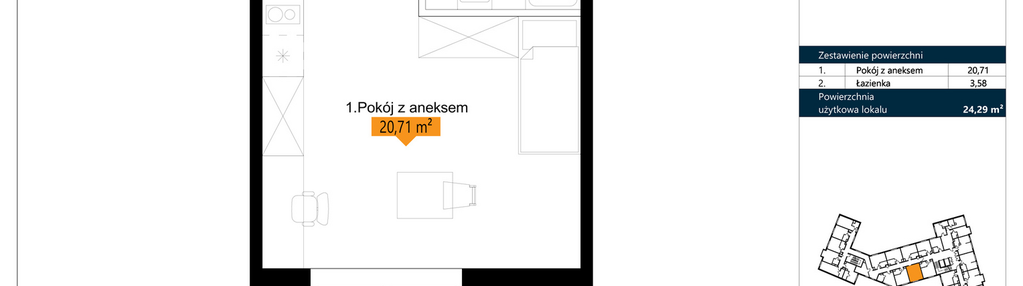 Mieszkanie w inwestycji: ŁACINA SPOT